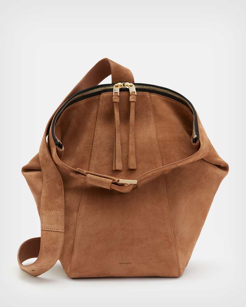 Anouck 2-In-1 Suede Backpack