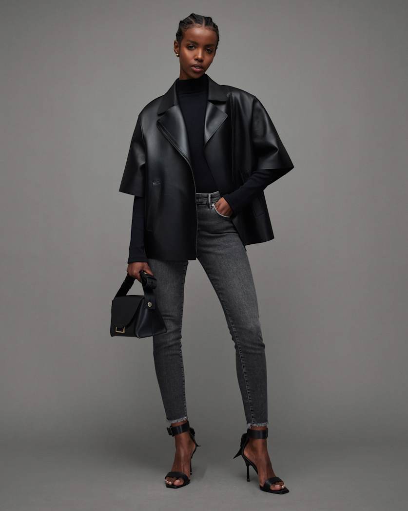 Miller Mid-Rise Stretch Push Up Skinny Jeans