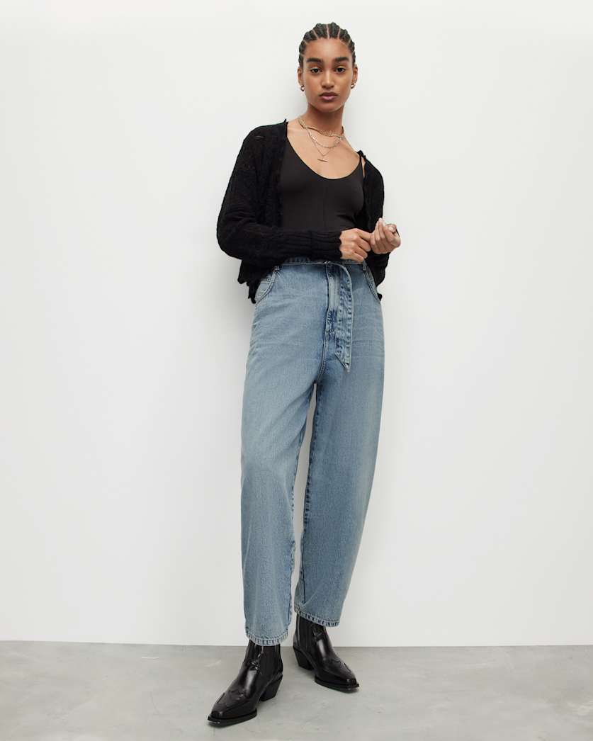 Sammy High-Rise Paperbag Jeans