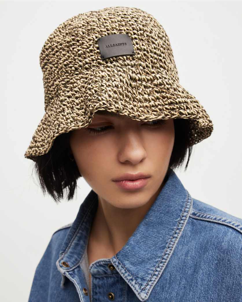 Enya Straw Bucket Hat