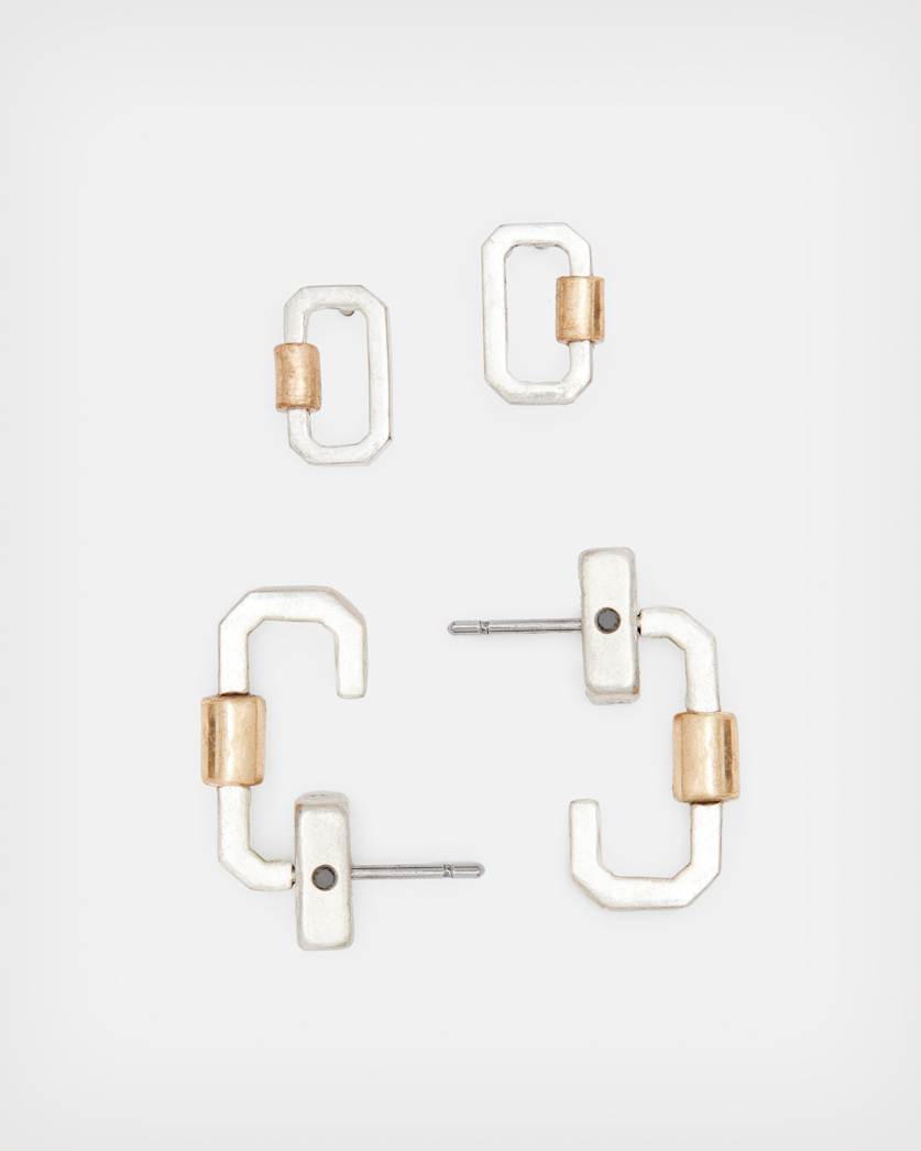 Hex Carabiner Earring Set