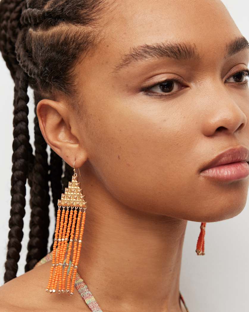 Sarai Stud Bead Earrings