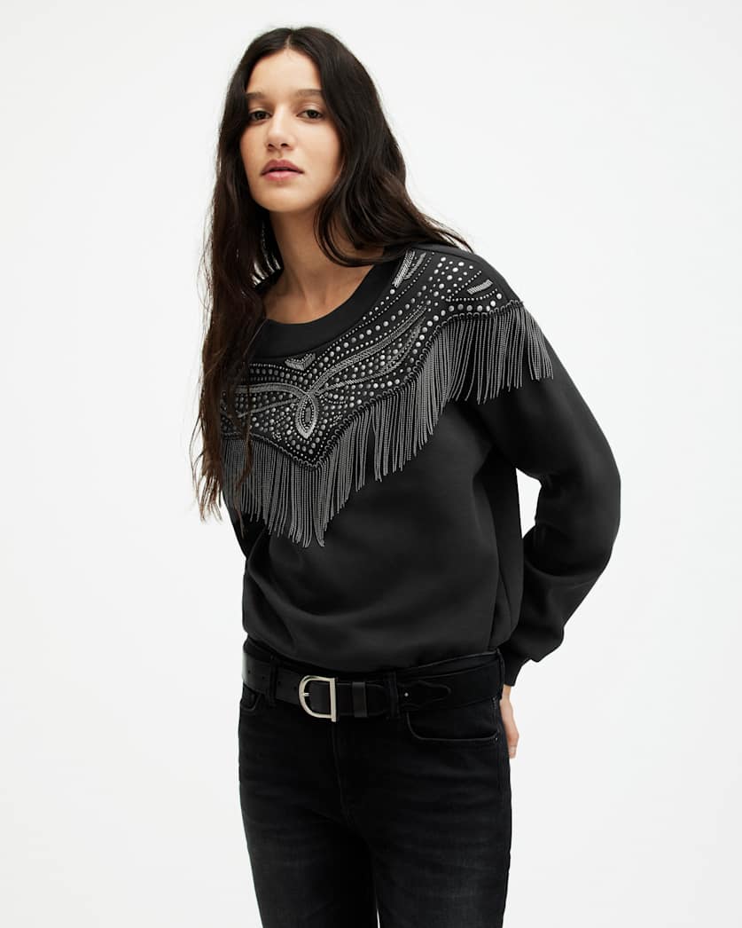 Winona Jaine Embellished Sweatshirt