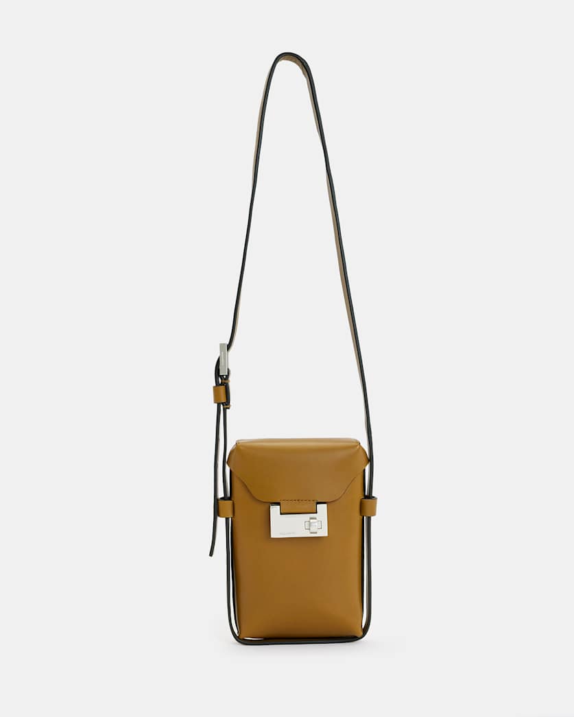 Salome Leather Crossbody Bag