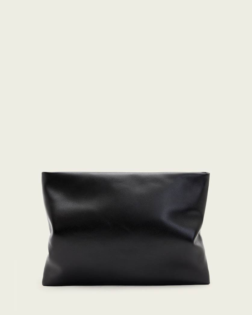 Bettina Leather Clutch Bag