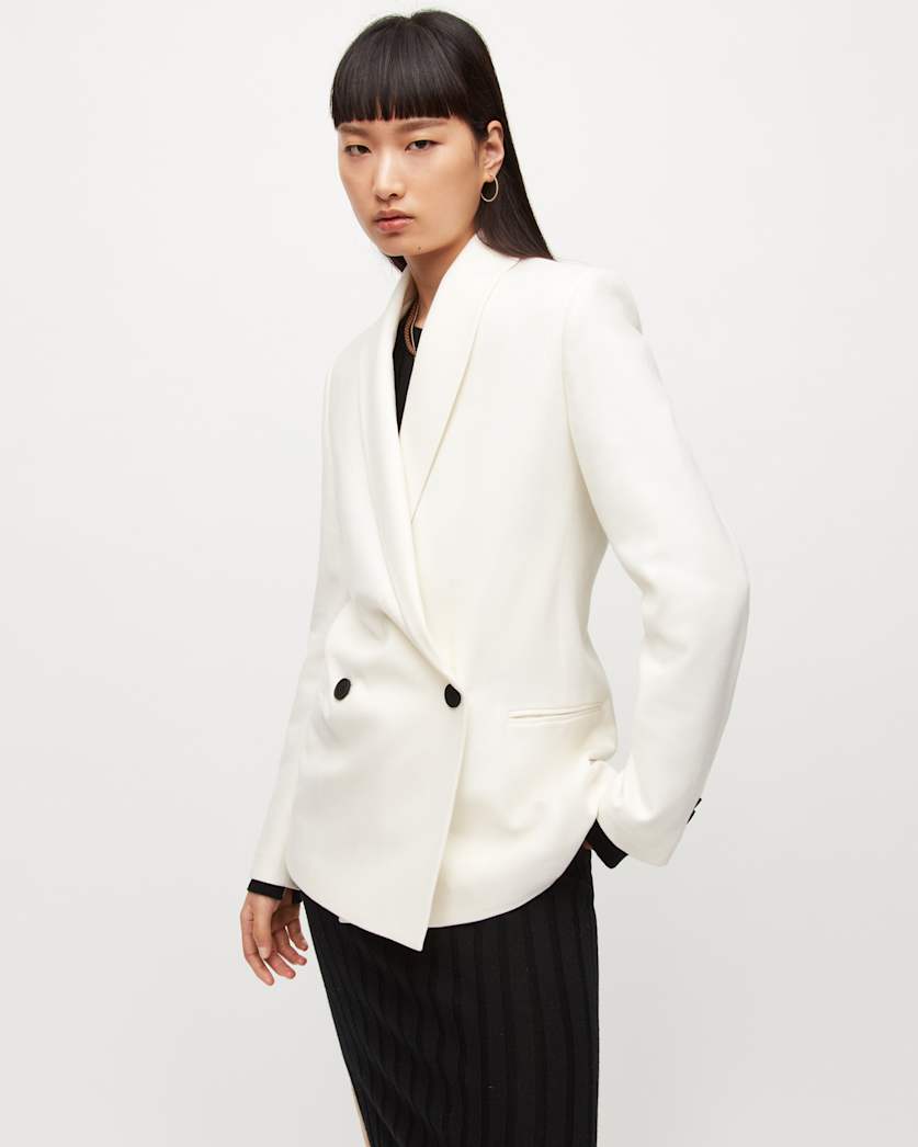 Lalia Wool-Cashmere Blend Blazer