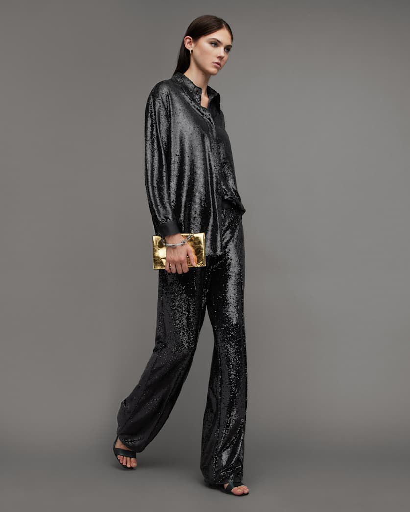 Charli Sequin Relaxed Fit Shirt