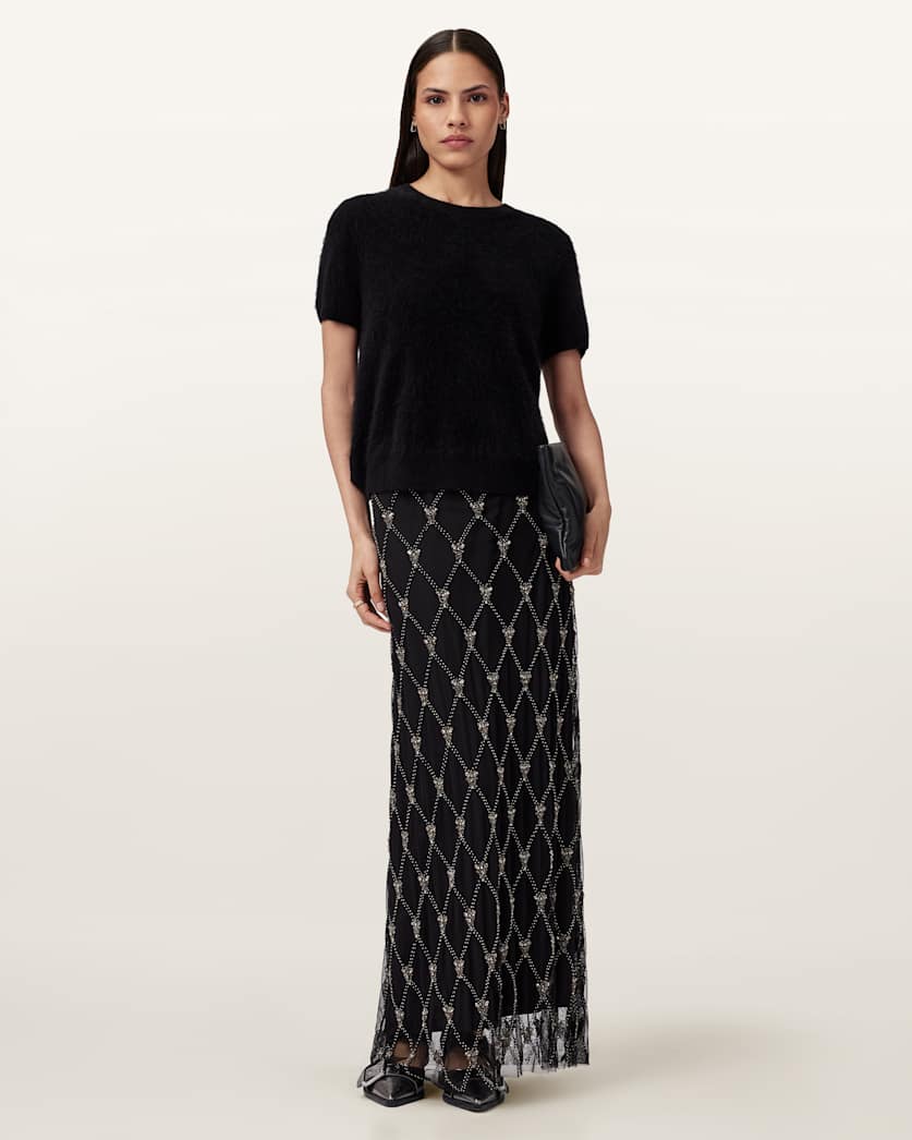 Ilka Embellished Skirt
