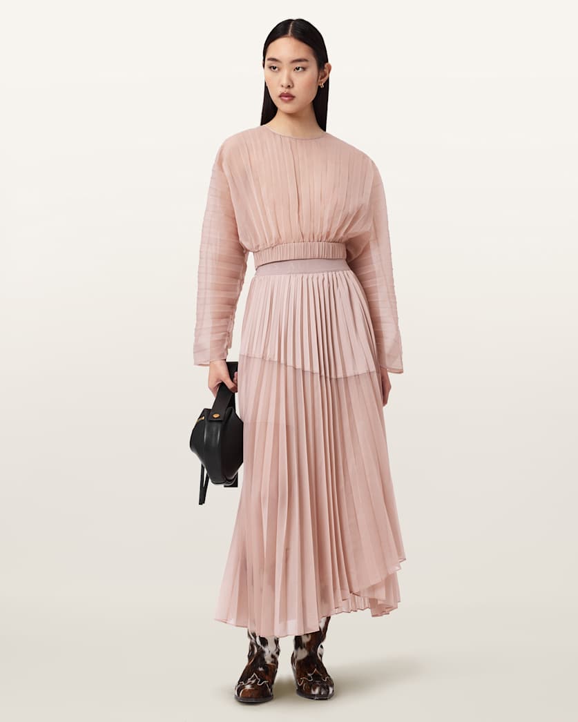 Micaela Pleated Skirt
