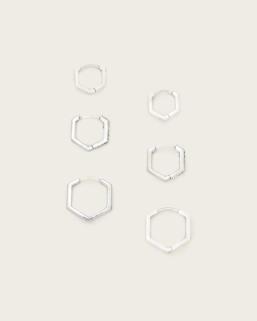 Hattie Mixed Hoop Earring Set