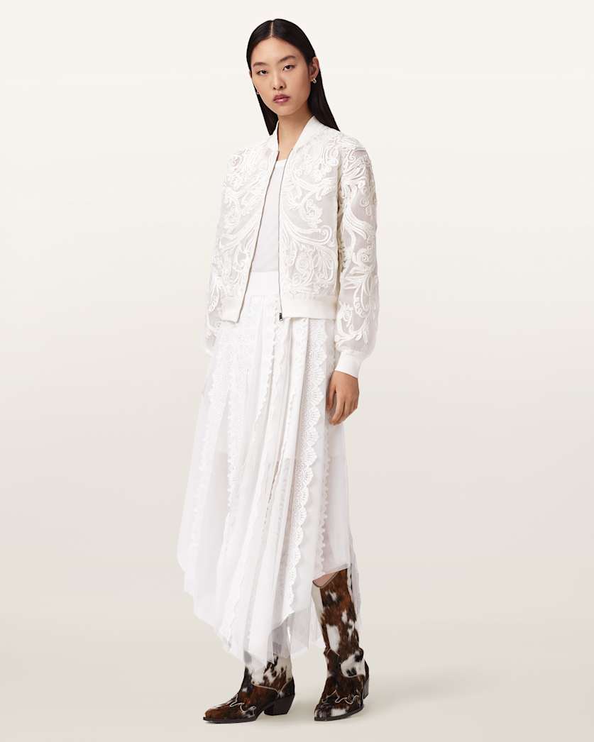 Vashtie Lace Maxi Skirt
