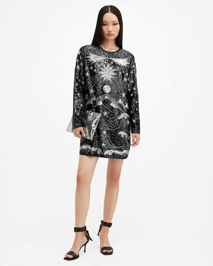 Noushka Embellished Mini Dress