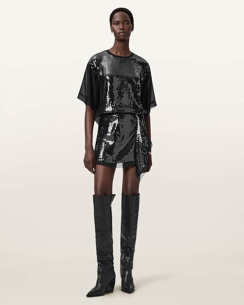 Fonsie Embellished Short Skirt