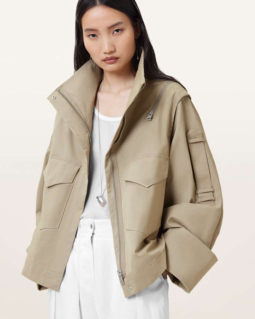 Leighton Cotton Utility Jacket