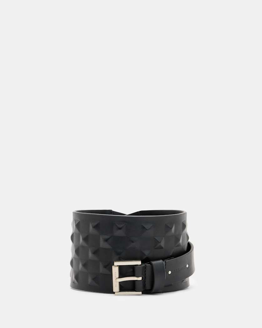 Stevie Leather Studded Waist Belt