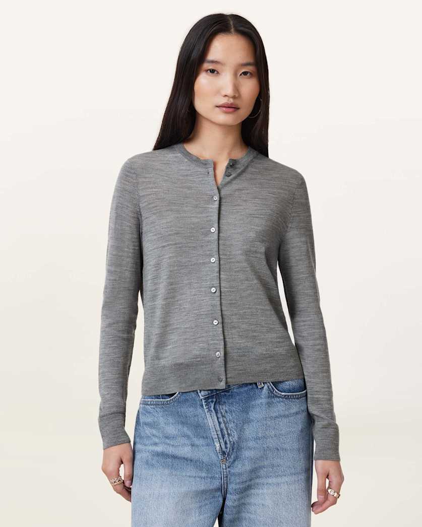 Anouk Slim Fit Merino Wool Cardigan