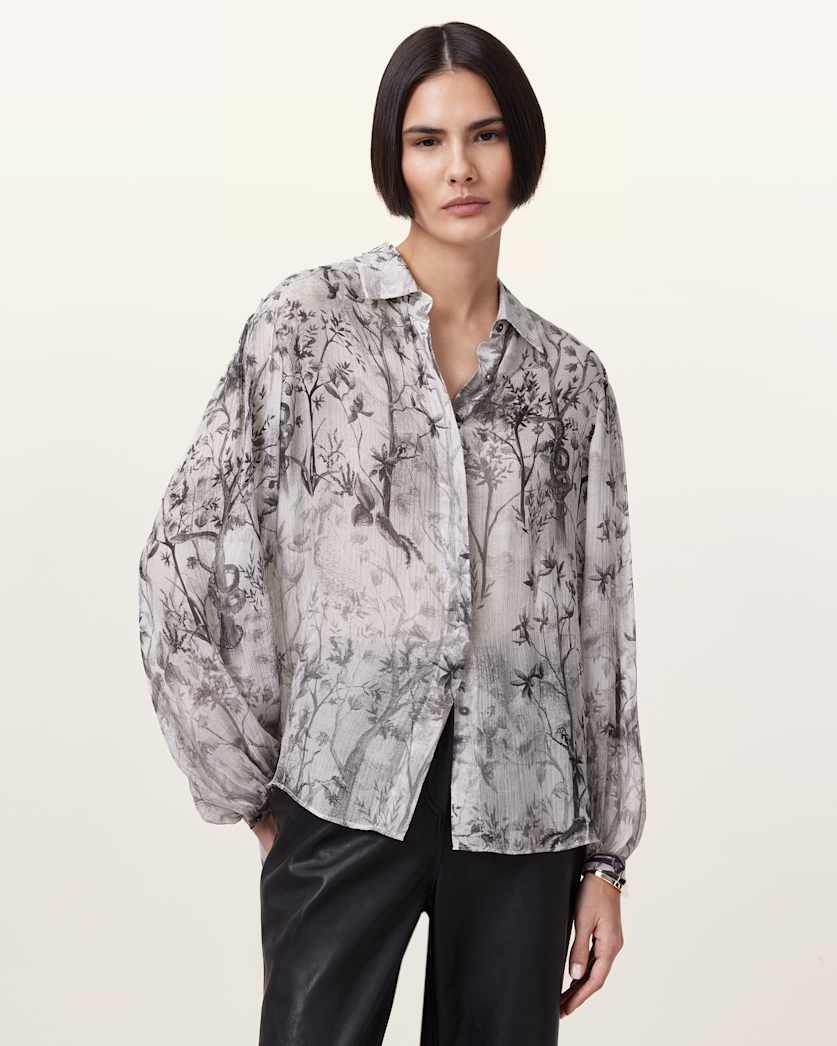Eddie Printed Relaxed Fit Shirt