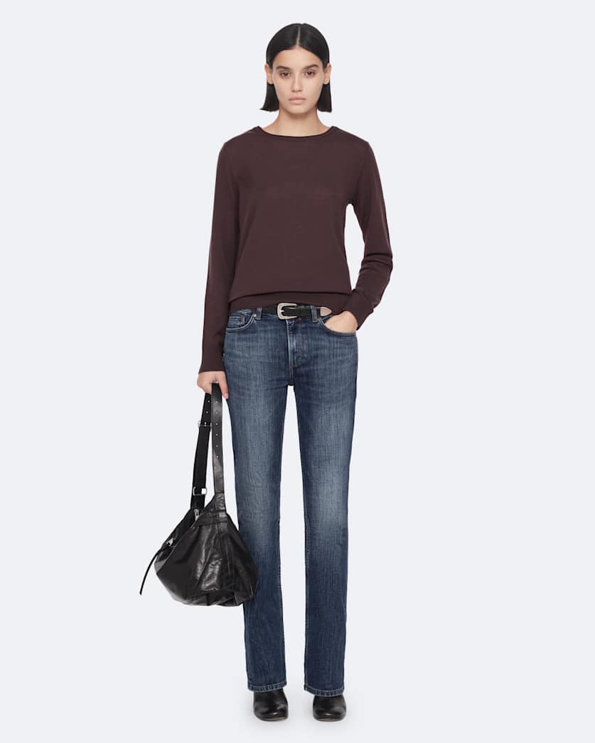 Coyte merino wool crew-neck jumper