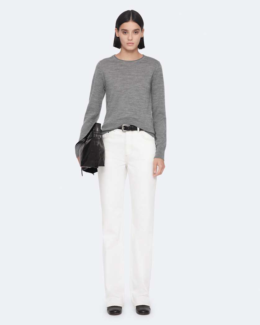 Coyte merino wool crew-neck jumper
