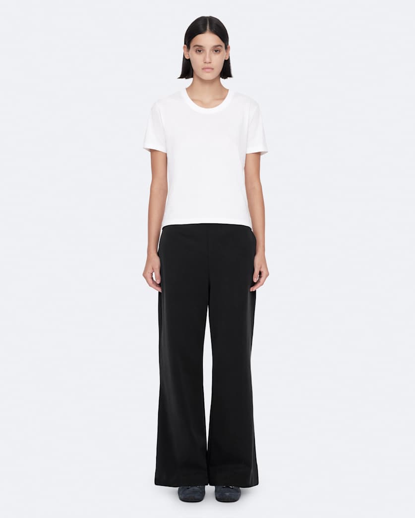 Elodie straight leg jersey trousers