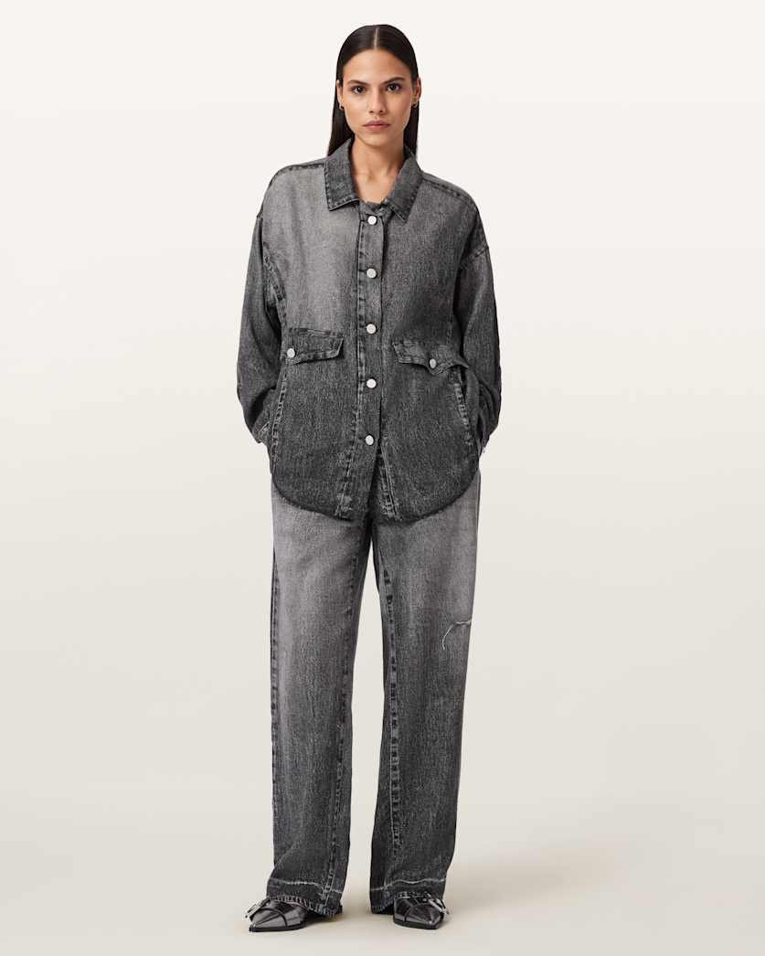 Tyler Illusion Wide Leg Trousers