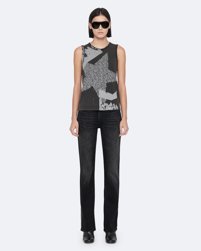 Eve High-Rise Slim Bootcut Jeans