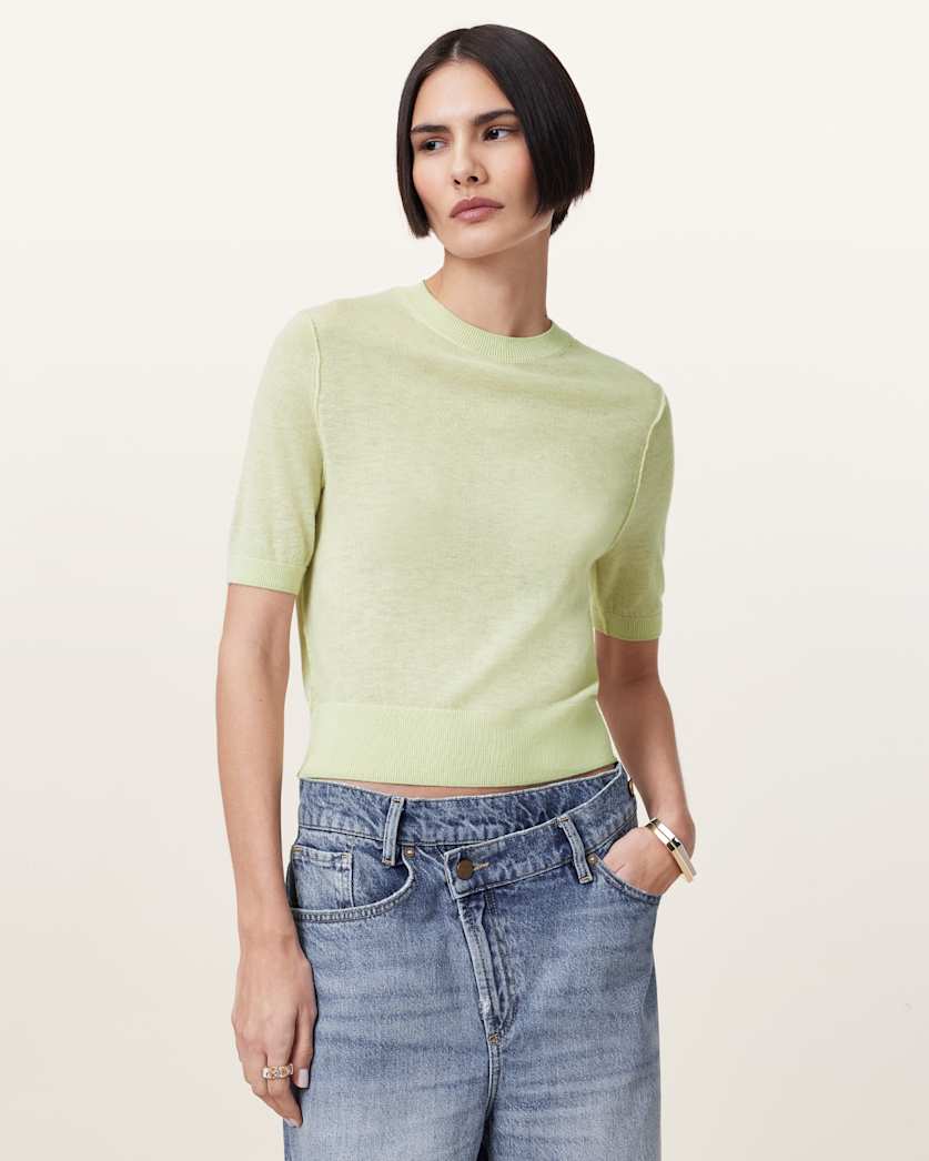 Elsie Merino Cashmere Blend T-Shirt