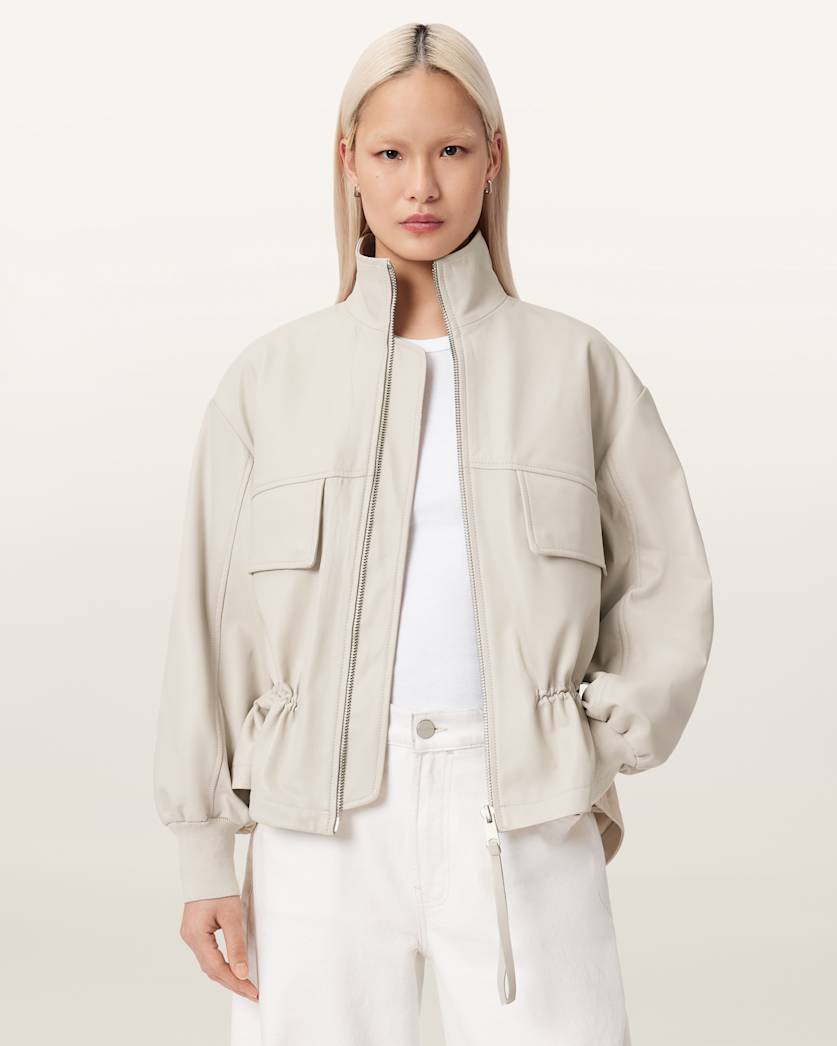 Flor Leather Jacket