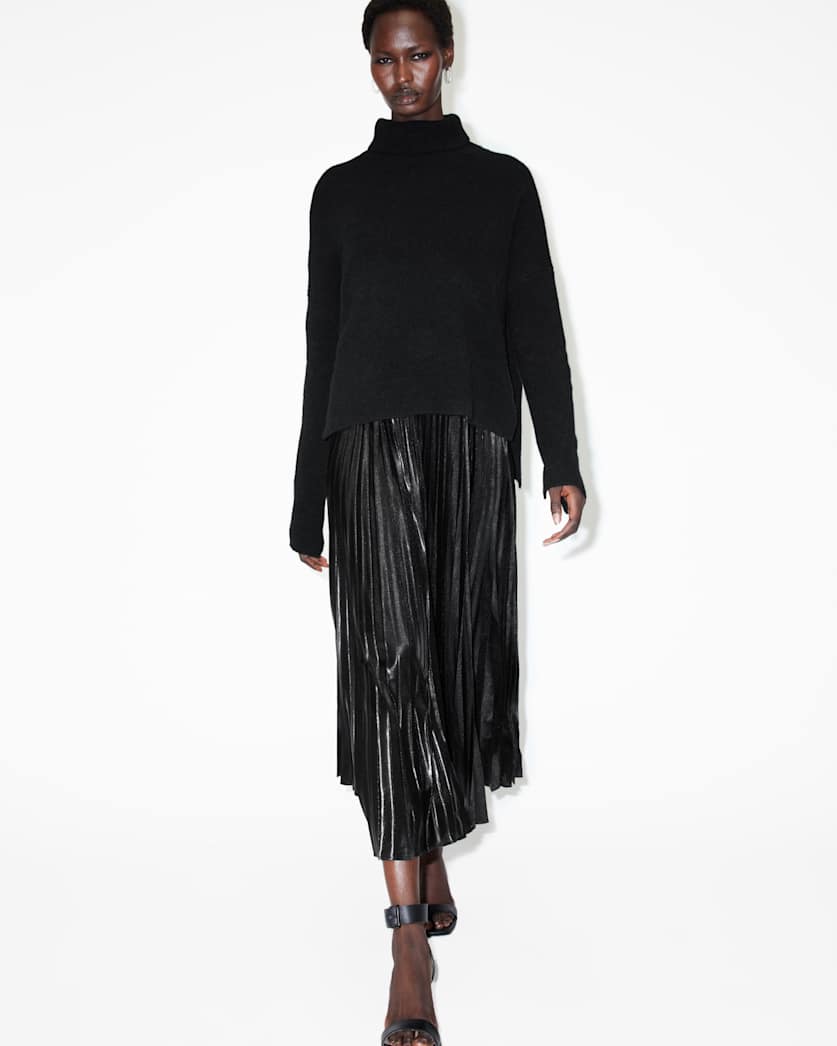 Spark 2-In-1 Pleated Maxi Dress