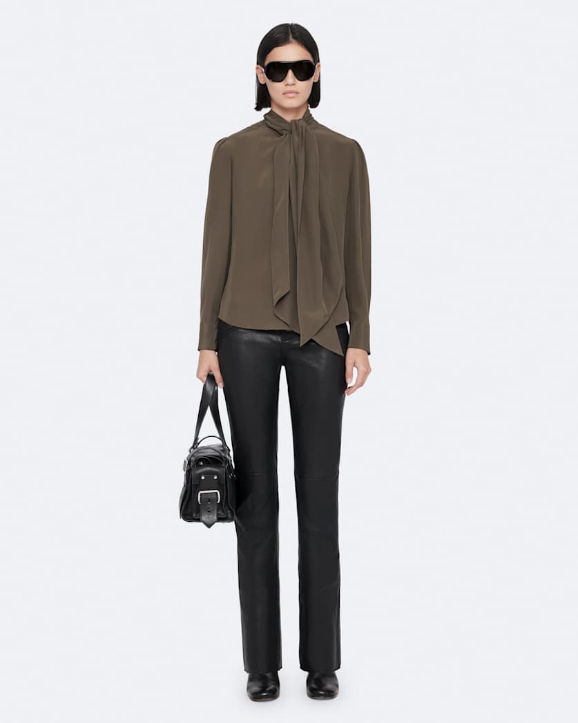 Iris Bow Detail Shirt