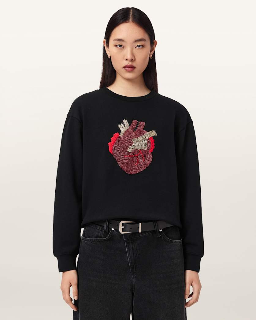 Andrea Pippa Embellished Sweatshirt