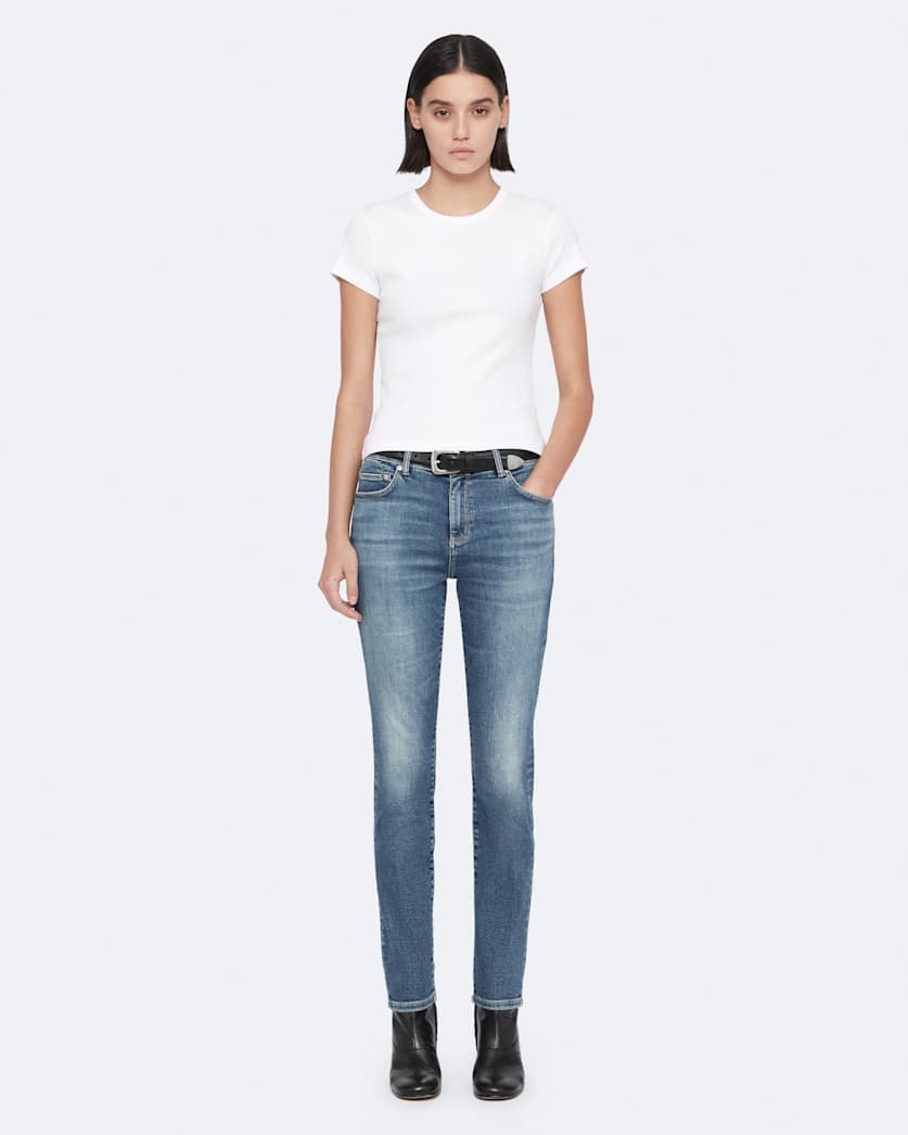 Miller Mid-Rise Skinny Stretch Jeans