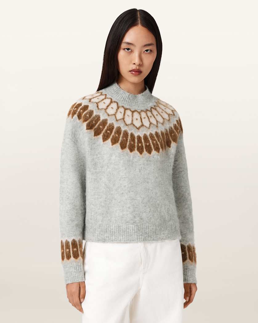 Clyde Funnel Neck Jumper