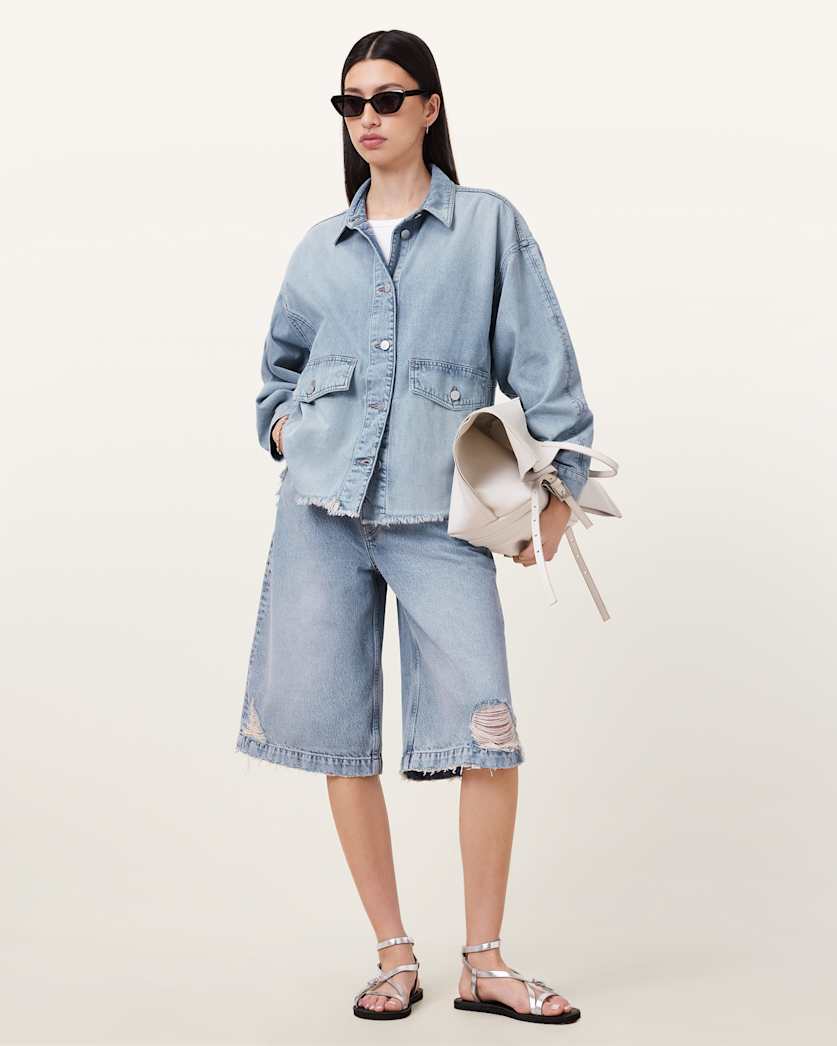 Hettie Oversized Denim Shacket