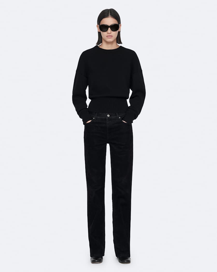 Mari Boxy-Fit Wool-Blend Jumper