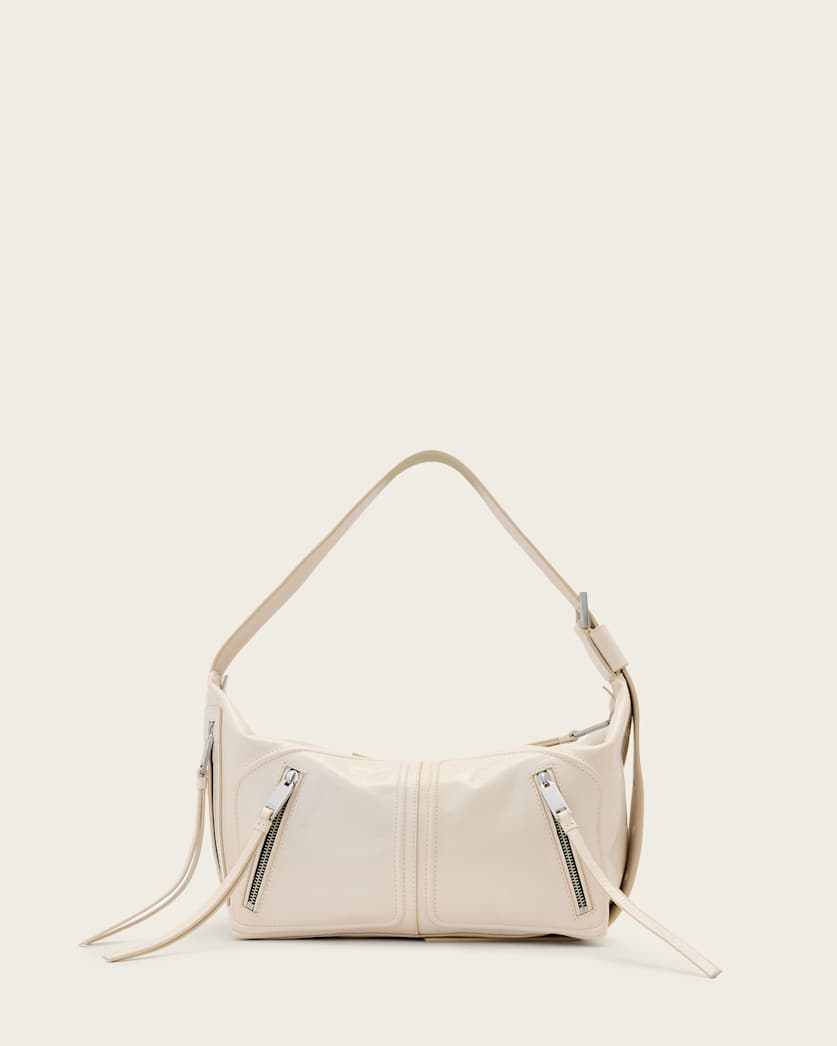 Jean Rey Leather Shoulder Bag