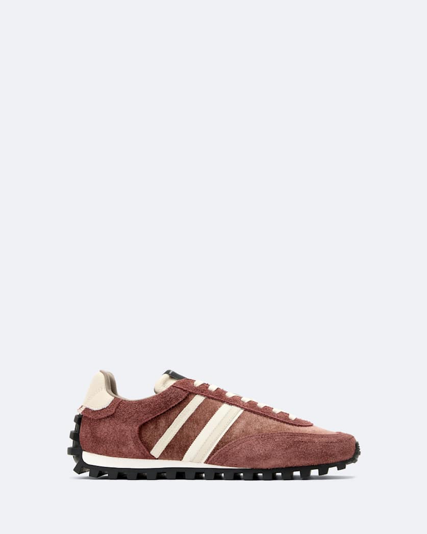 Robin Nylon And Suede Runner Trainers