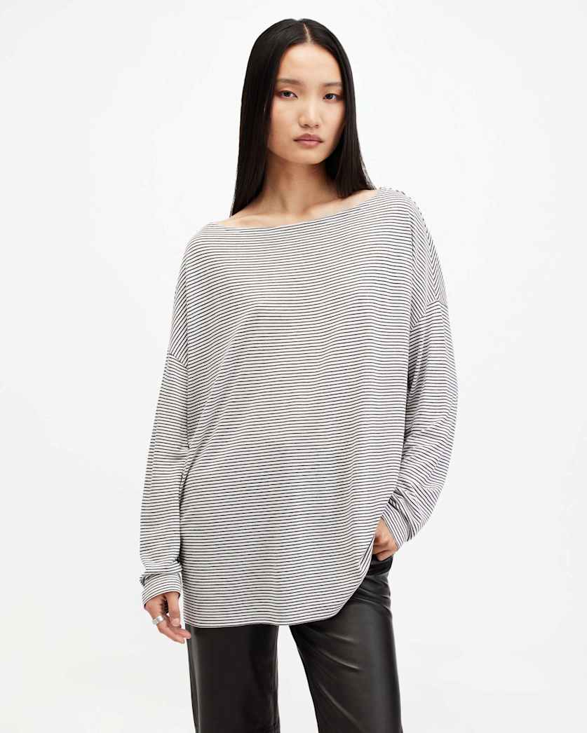 Rita Oversized Stripe T-Shirt
