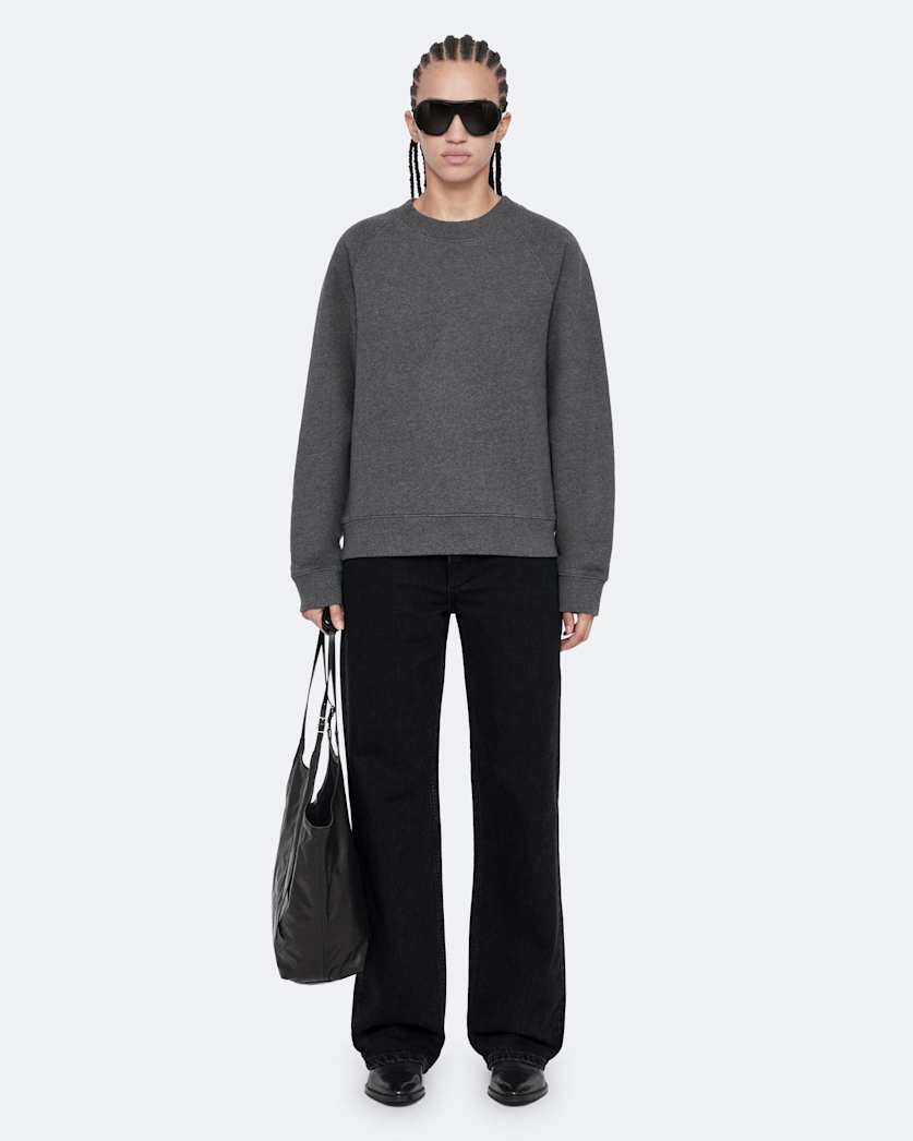Relaxed raglan sweatshirt