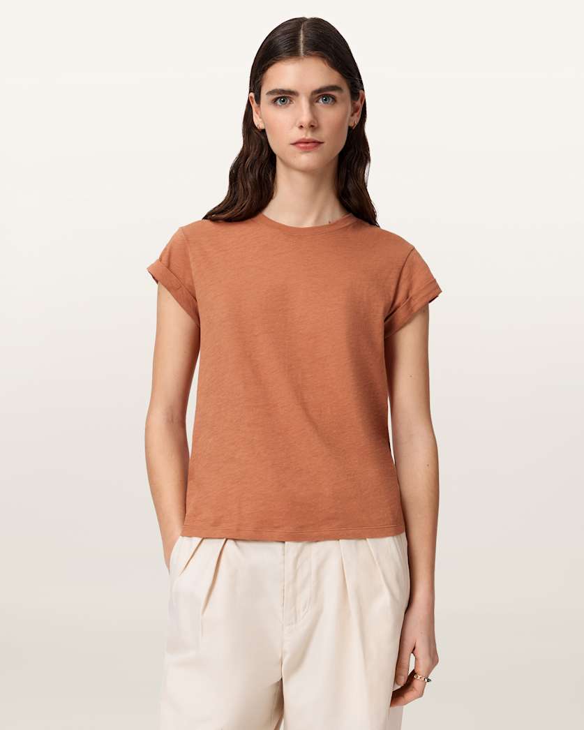 Anna Crew Neck Short Sleeve T-Shirt
