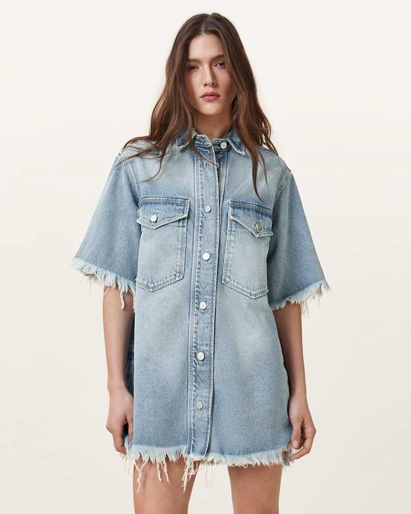 Faye Denim Mini Dress