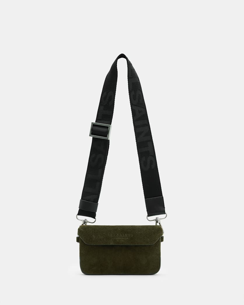 Zoe Adjustable Leather Crossbody Bag