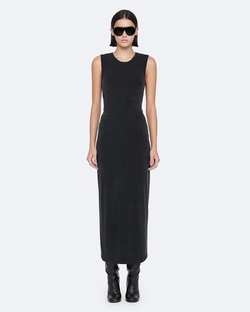 Sleeveless bodycon midi dress