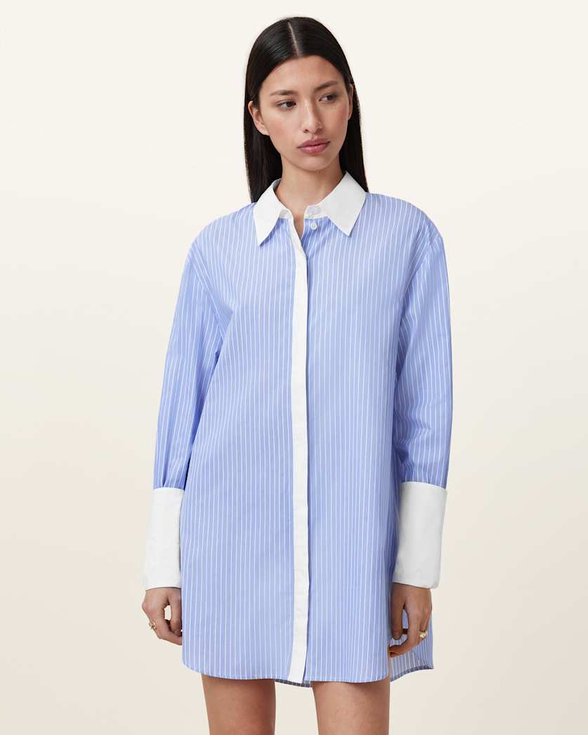 Alber Long Sleeve Shirt Dress