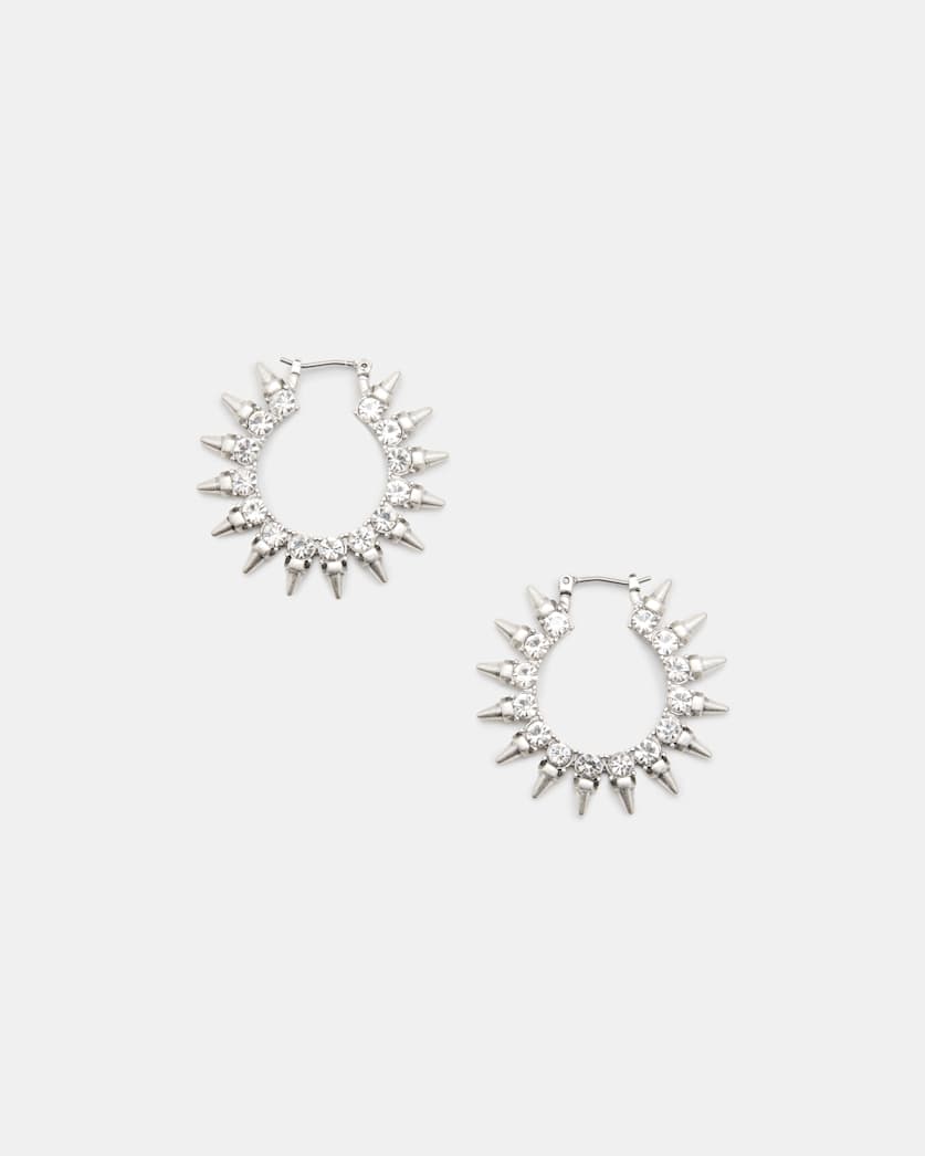 Ayla Spiked Hoop Earrings