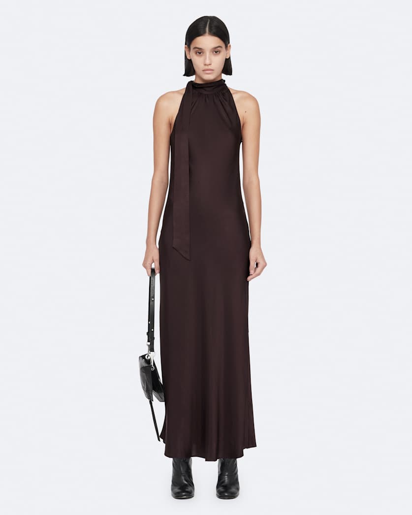 Beril Silk-Blend Dress