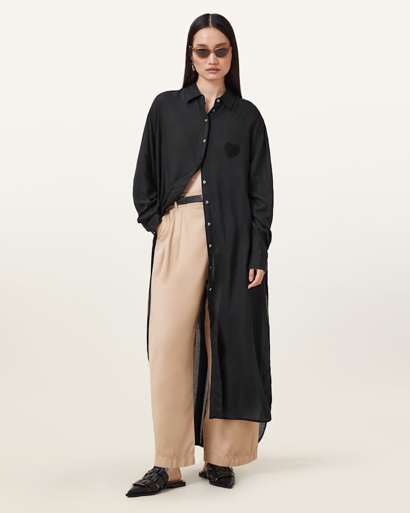 Ezra Maxi Shirt Dress