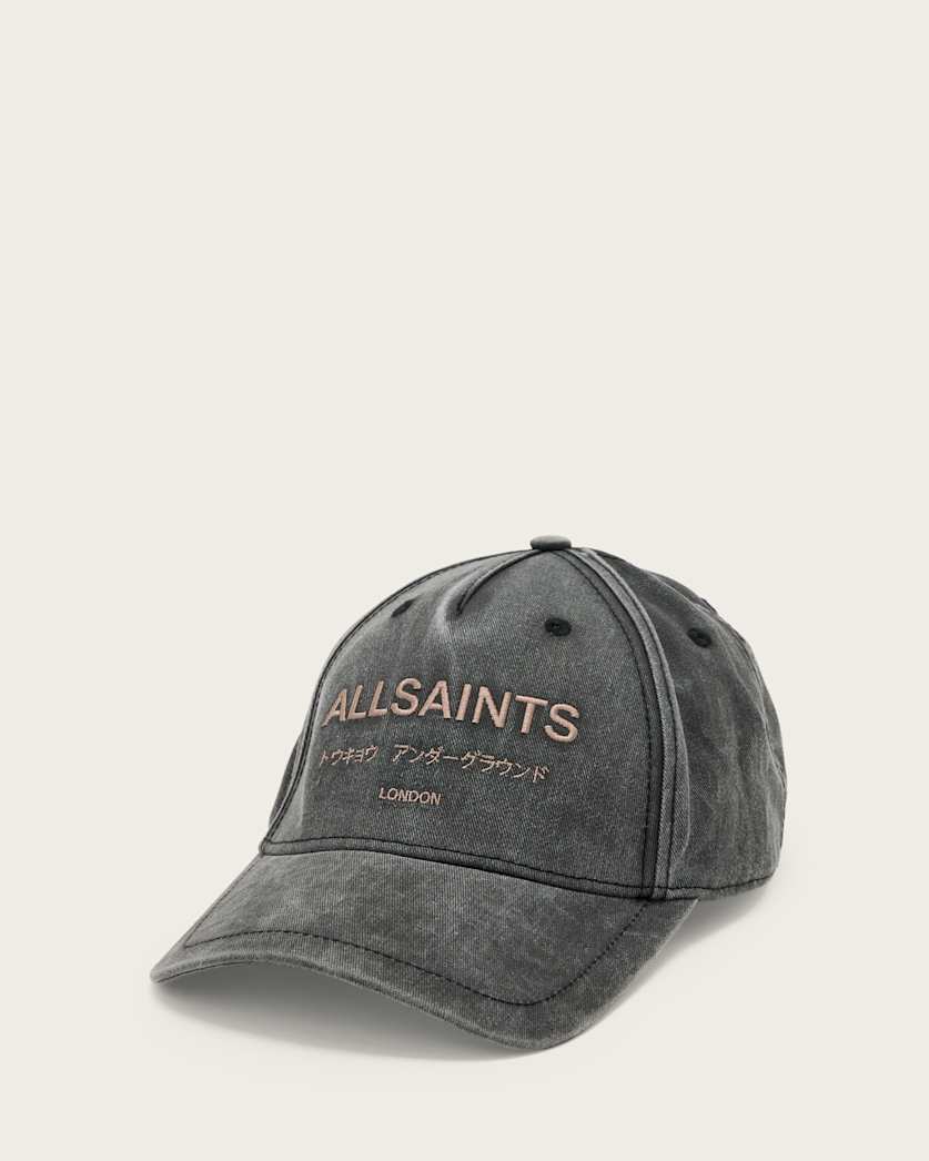 Underground Logo Print Baseball Cap