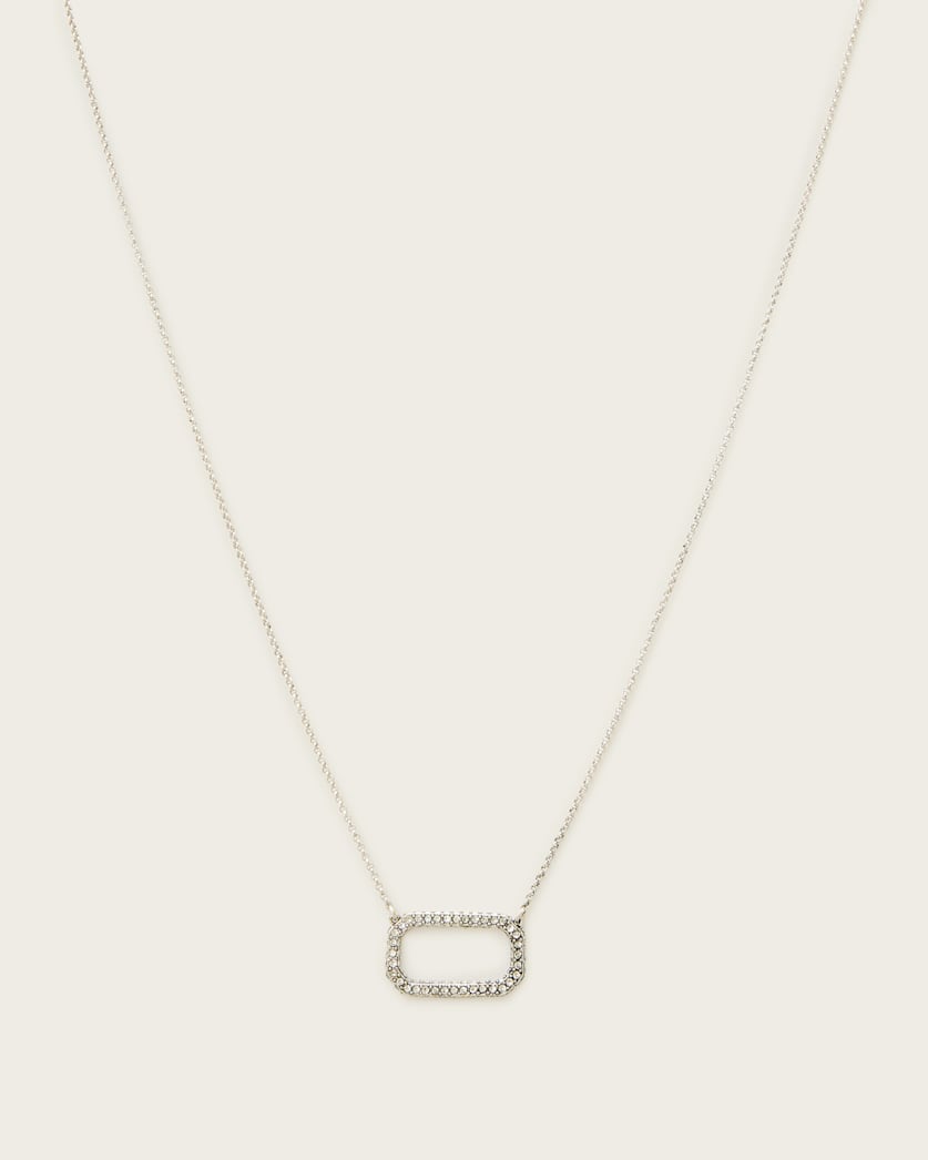 Tia Crystal Pave Necklace