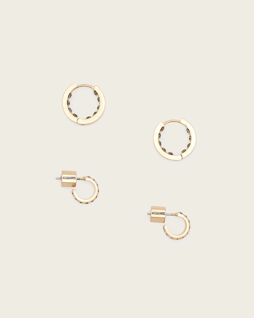 Kirsty Huggie Hoop Earring Set